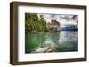 Castle On Lake Geneva-George Oze-Framed Photographic Print