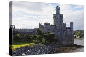 Castle on the River Lee, Blackrock, Ireland-George Oze-Stretched Canvas