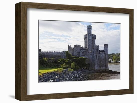 Castle on the River Lee, Blackrock, Ireland-George Oze-Framed Photographic Print