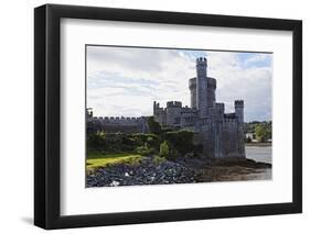 Castle on the River Lee, Blackrock, Ireland-George Oze-Framed Photographic Print