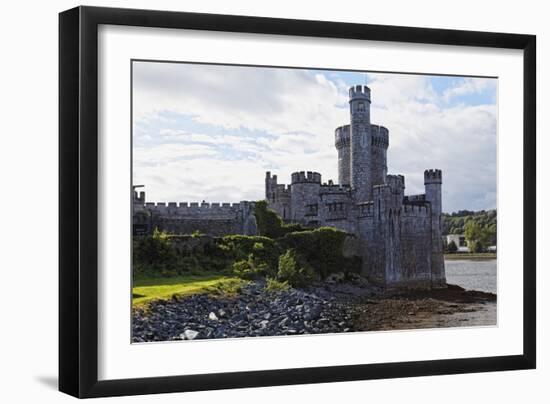 Castle on the River Lee, Blackrock, Ireland-George Oze-Framed Photographic Print