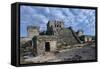 Castle or El Castillo, Tulum, Quintana Roo, Mexico-null-Framed Stretched Canvas