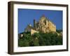 Castle Perched on Hill Above the Dordogne River at Castelnaud in the Dordogne, Aquitaine, France-Tomlinson Ruth-Framed Photographic Print