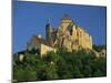 Castle Perched on Hill Above the Dordogne River at Castelnaud in the Dordogne, Aquitaine, France-Tomlinson Ruth-Mounted Photographic Print