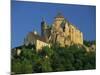 Castle Perched on Hill Above the Dordogne River at Castelnaud in the Dordogne, Aquitaine, France-Tomlinson Ruth-Mounted Photographic Print