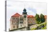 Castle Pieskowa Skala in National Ojcow Park, Poland-dziewul-Stretched Canvas