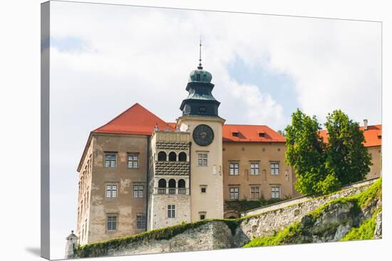 Castle Pieskowa Skala in National Ojcow Park, Poland-dziewul-Stretched Canvas