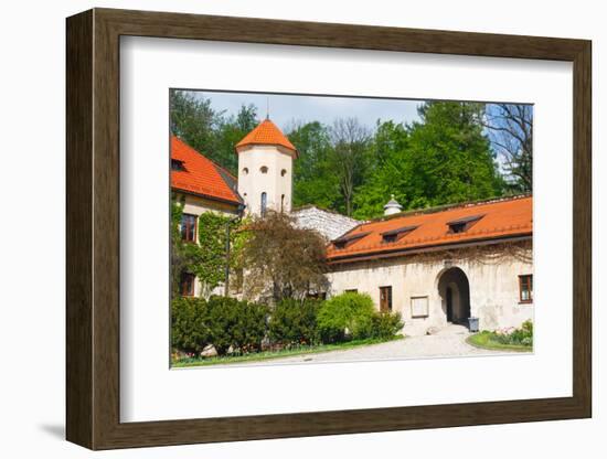 Castle Pieskowa Skala in National Ojcow Park, Poland-dziewul-Framed Photographic Print