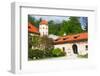 Castle Pieskowa Skala in National Ojcow Park, Poland-dziewul-Framed Photographic Print