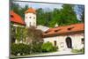 Castle Pieskowa Skala in National Ojcow Park, Poland-dziewul-Mounted Photographic Print