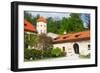 Castle Pieskowa Skala in National Ojcow Park, Poland-dziewul-Framed Photographic Print