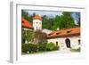 Castle Pieskowa Skala in National Ojcow Park, Poland-dziewul-Framed Photographic Print