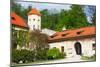 Castle Pieskowa Skala in National Ojcow Park, Poland-dziewul-Mounted Photographic Print