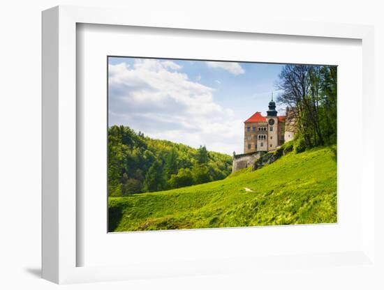 Castle Pieskowa Skala in National Ojcow Park, Poland-dziewul-Framed Photographic Print