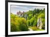 Castle Pieskowa Skala in National Ojcow Park, Poland-dziewul-Framed Photographic Print