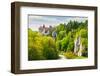 Castle Pieskowa Skala in National Ojcow Park, Poland-dziewul-Framed Photographic Print