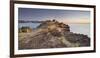 Castle Point Lighthouse, Sandstone, Wellington, North Island, New Zealand-Rainer Mirau-Framed Photographic Print