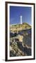 Castle Point Lighthouse, Wellington, North Island, New Zealand-Rainer Mirau-Framed Photographic Print