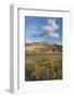 Castle Reef Mountain. Rocky Mountain front ranges near Augusta, Montana.-Alan Majchrowicz-Framed Photographic Print