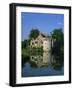 Castle Reflected in Lake, Scotney Castle, Near Lamberhurst, Kent, England, United Kingdom, Europe-Tomlinson Ruth-Framed Photographic Print