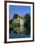 Castle Reflected in Lake, Scotney Castle, Near Lamberhurst, Kent, England, United Kingdom, Europe-Tomlinson Ruth-Framed Photographic Print