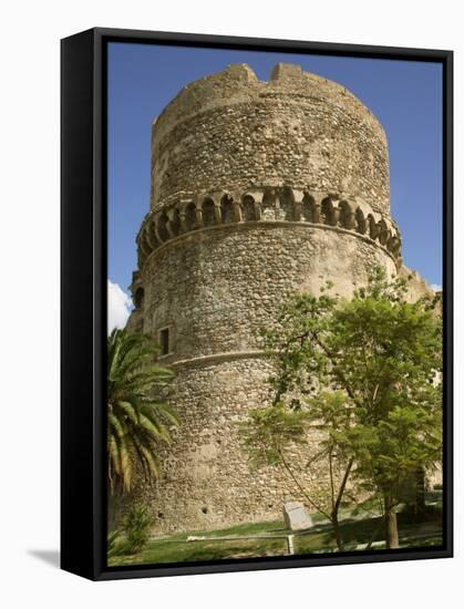 Castle, Reggio Calabria, Calabria, Italy, Europe-Richardson Rolf-Framed Stretched Canvas