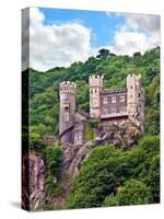 Castle Rheinstein, Rheinland-Pflaz, Germany-Miva Stock-Stretched Canvas