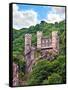 Castle Rheinstein, Rheinland-Pflaz, Germany-Miva Stock-Framed Stretched Canvas