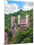 Castle Rheinstein, Rheinland-Pflaz, Germany-Miva Stock-Mounted Photographic Print