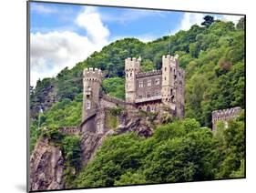 Castle Rheinstein, Rheinland-Pflaz, Germany-Miva Stock-Mounted Premium Photographic Print