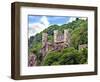 Castle Rheinstein, Rheinland-Pflaz, Germany-Miva Stock-Framed Photographic Print