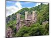 Castle Rheinstein, Rheinland-Pflaz, Germany-Miva Stock-Mounted Photographic Print