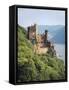 Castle Rheinstein, Rhineland-Pfalz, Germany-Walter Bibikow-Framed Stretched Canvas