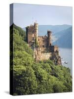Castle Rheinstein, Rhineland-Pfalz, Germany-Walter Bibikow-Stretched Canvas