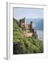 Castle Rheinstein, Rhineland-Pfalz, Germany-Walter Bibikow-Framed Premium Photographic Print