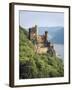 Castle Rheinstein, Rhineland-Pfalz, Germany-Walter Bibikow-Framed Premium Photographic Print