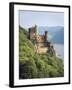 Castle Rheinstein, Rhineland-Pfalz, Germany-Walter Bibikow-Framed Premium Photographic Print