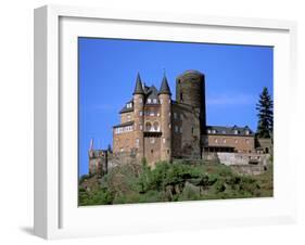 Castle, Rhine River, Germany-David Herbig-Framed Photographic Print