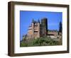 Castle, Rhine River, Germany-David Herbig-Framed Photographic Print