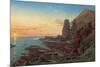 Castle Rock, Cape Schanck, 1865-Eugen von Guerard-Mounted Giclee Print