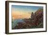 Castle Rock, Cape Schanck, 1865-Eugen von Guerard-Framed Giclee Print