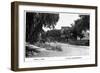 Castle Rock, Colorado - Street Scene-Lantern Press-Framed Art Print