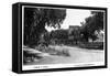 Castle Rock, Colorado - Street Scene-Lantern Press-Framed Stretched Canvas