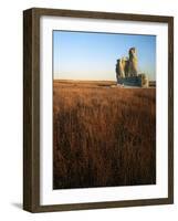 Castle Rock, Gove County, Kansas, USA-Charles Gurche-Framed Photographic Print