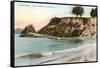 Castle Rock, Santa Barbara, California-null-Framed Stretched Canvas