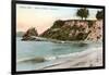 Castle Rock, Santa Barbara, California-null-Framed Art Print