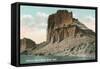 Castle Rock, Wyoming-null-Framed Stretched Canvas