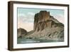 Castle Rock, Wyoming-null-Framed Art Print