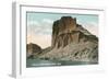 Castle Rock, Wyoming-null-Framed Art Print