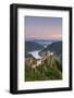 Castle Ruin Aggstein, the Danube, Wachau, Austria-Rainer Mirau-Framed Photographic Print